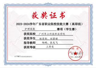 2024學(xué)年廣東省護理技能大賽...